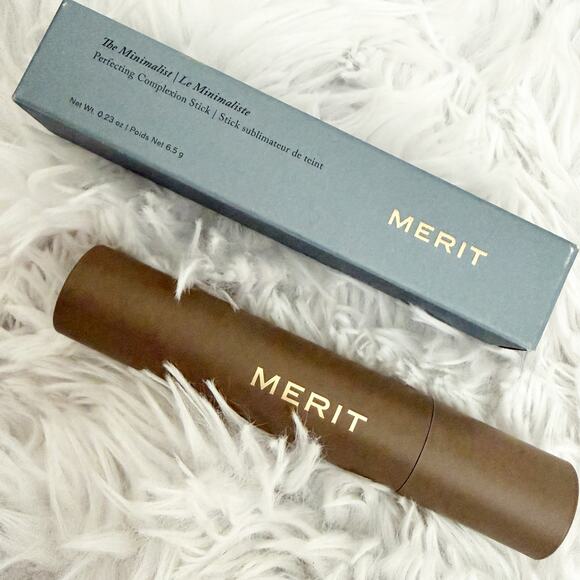 MERIT BEAUTY | Bundle Minimalist Perfecting Complexion Stick Bisque + Brush No 1 - Picture 4 of 10